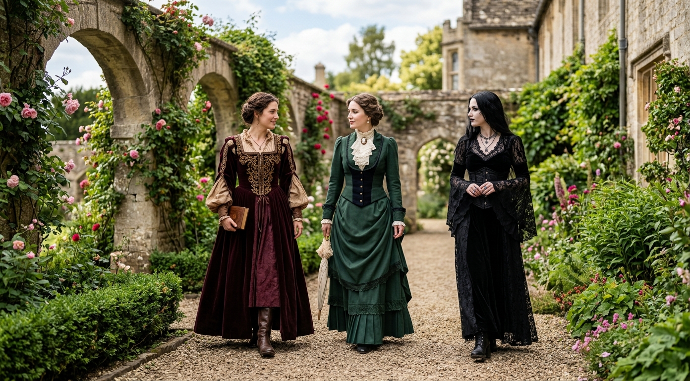 Renaissance Clothing, Gothic Dresses, and Victorian Fashion for Alternative Style