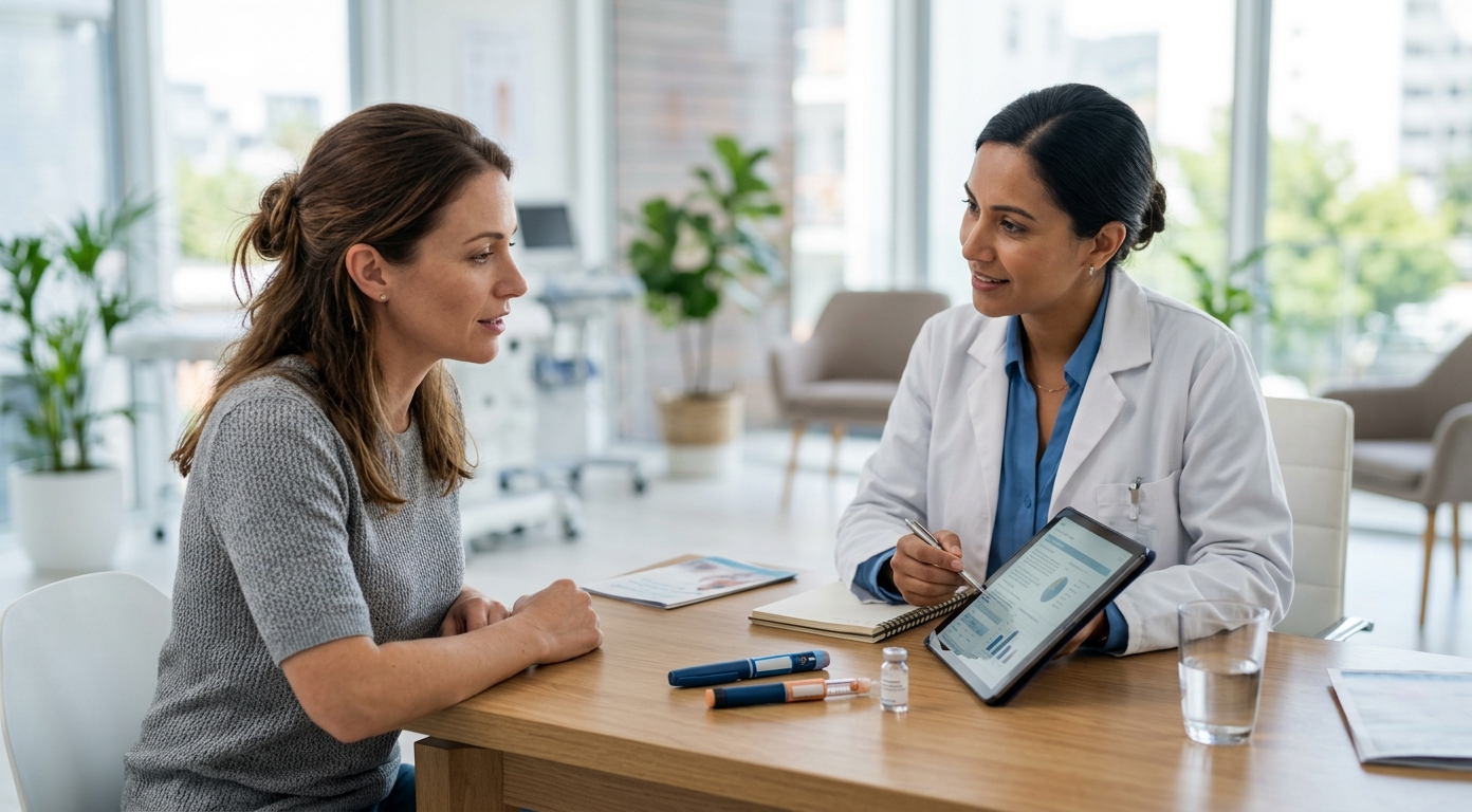Semaglutide weight loss vs. tirzepatide for weight loss, comparing GLP-1 medications, potential benefits, side effects, and medically supervised treatment options from CoreAge Rx